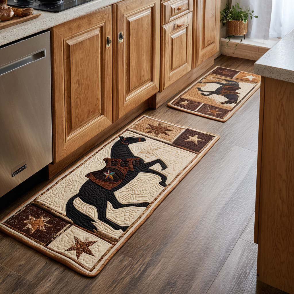 Lot de tapis de cuisine Cheval Étoilé