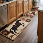 Lot de tapis de cuisine Cheval Étoilé