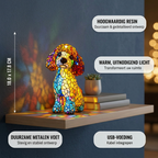 Elegante Poedel dierenlamp met productkenmerken