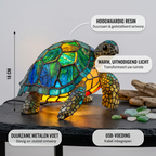 Lampe animale Tortue Molokai avec les caractéristiques du produit