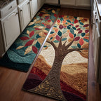 Lot de tapis de cuisine Refuge des Arbres
