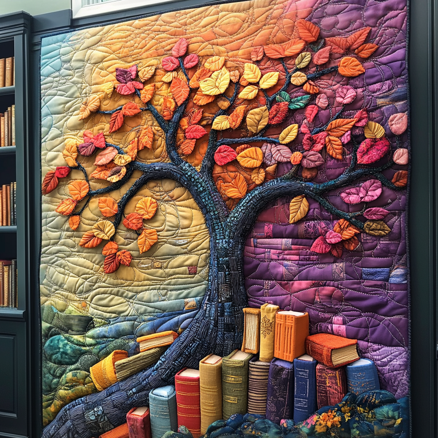 Gewatteerde bedsprei Boekenboom – extra foto