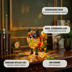 Lampe animale Pomme d'Or Spitz nain avec les caractéristiques du produit