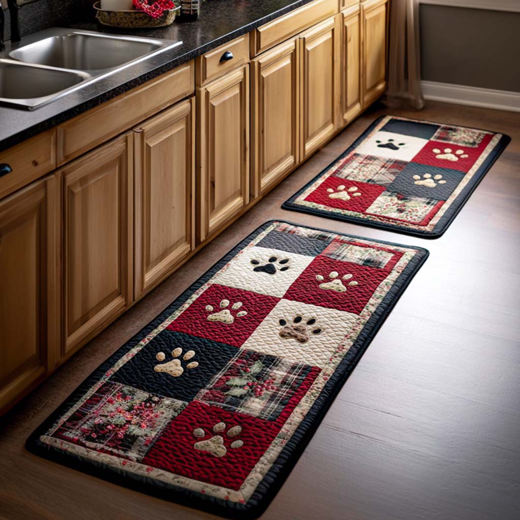 Lot de tapis de cuisine Pas de Pattes