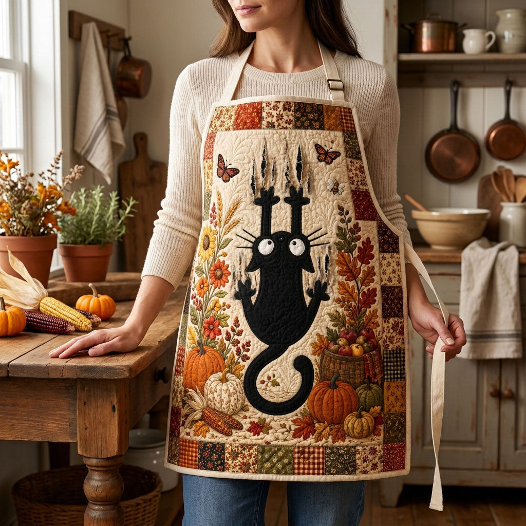 Tablier de cuisine matelassé Récolte Moustachue
