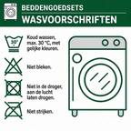 Bedding set washing instructions