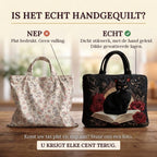 Noir Élégance Sac Matelassé : vrai matelassage ou impression plate