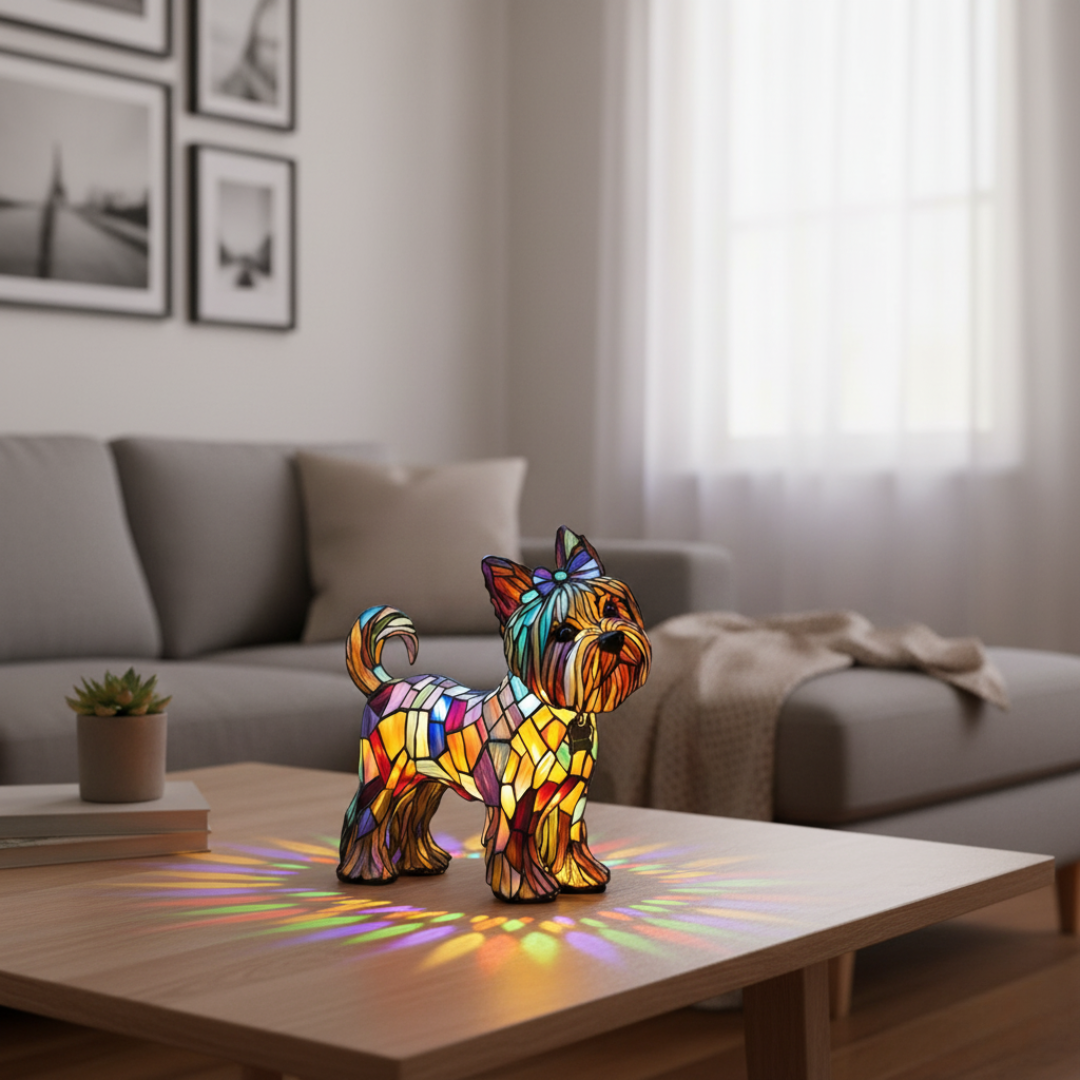Gouden Terriër Lamp