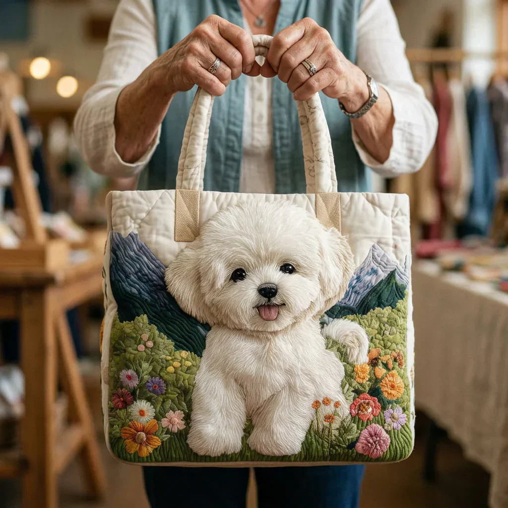 Compagnon Enchanté Sac Artisanal Matelassé