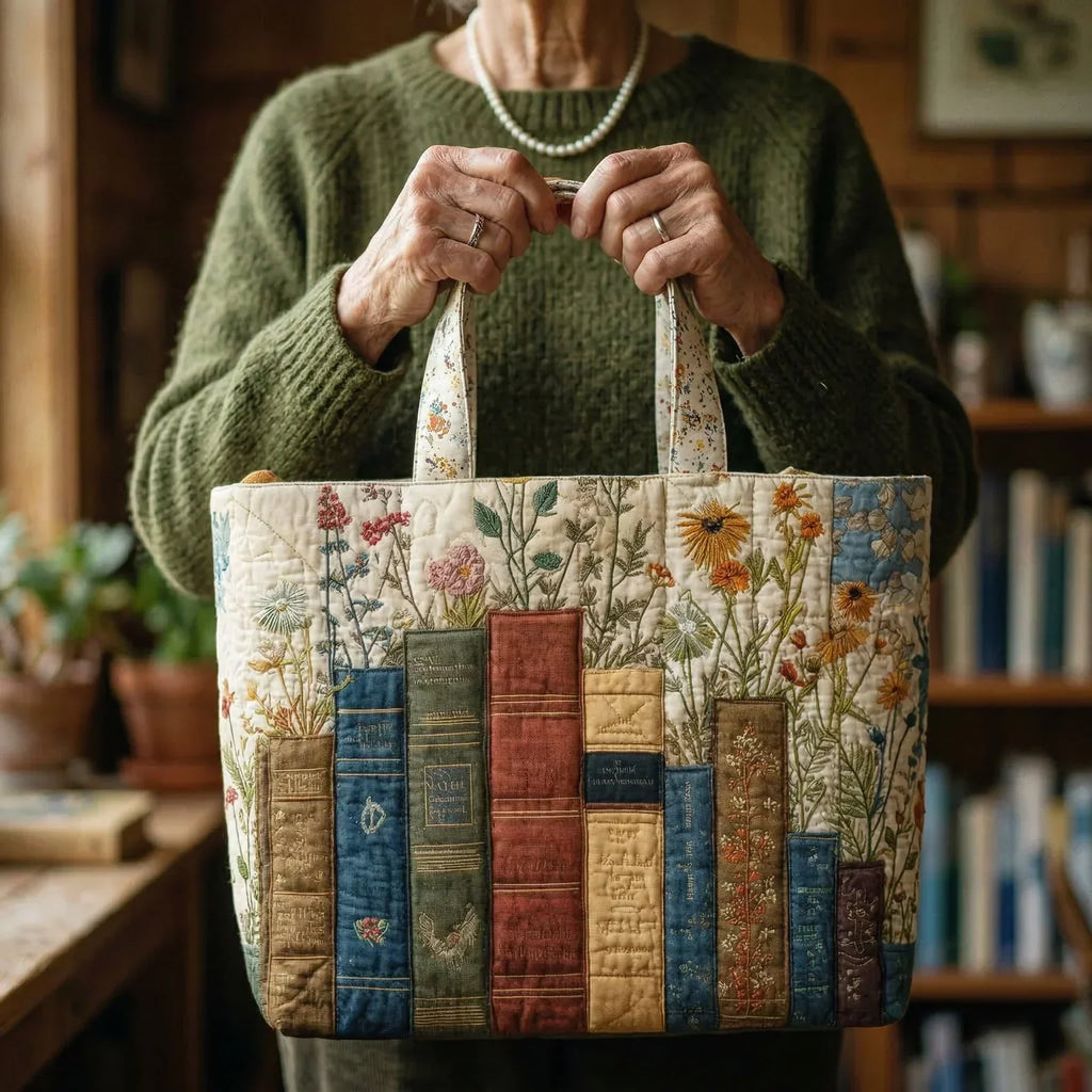 Jardin du Poète Sac Artisanal Matelassé