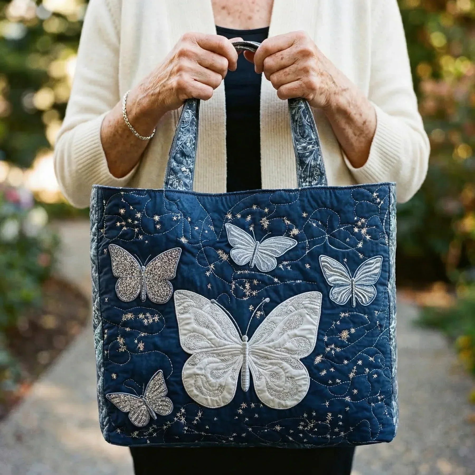 Aile d'Argent Sac Fait Main