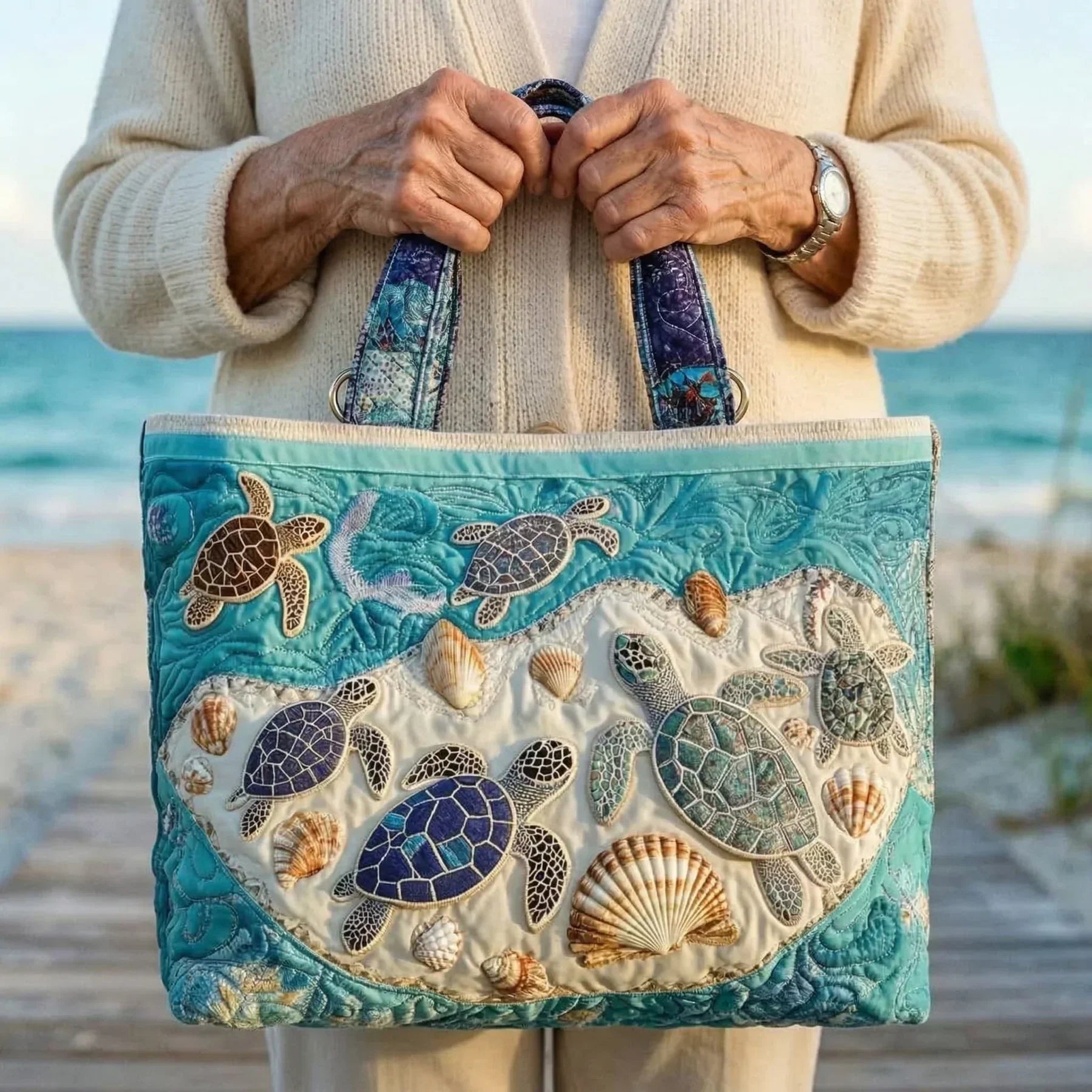 Handmade Bag - Turtle Love