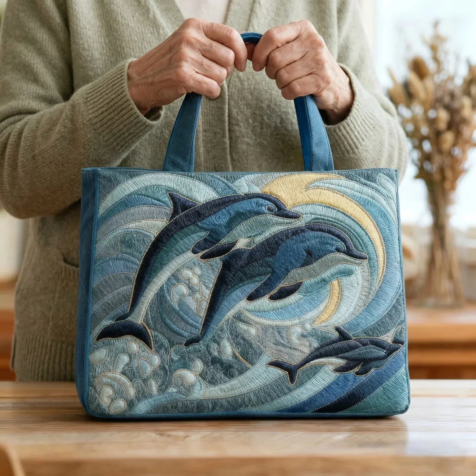 Artisan Bag - Ocean Dolphin