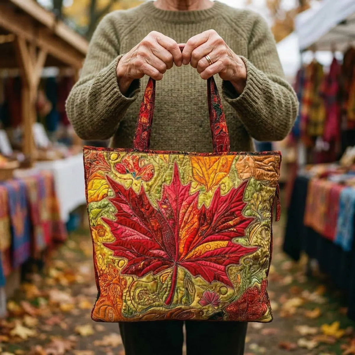 Crépuscule Ambré Sac Fait Main