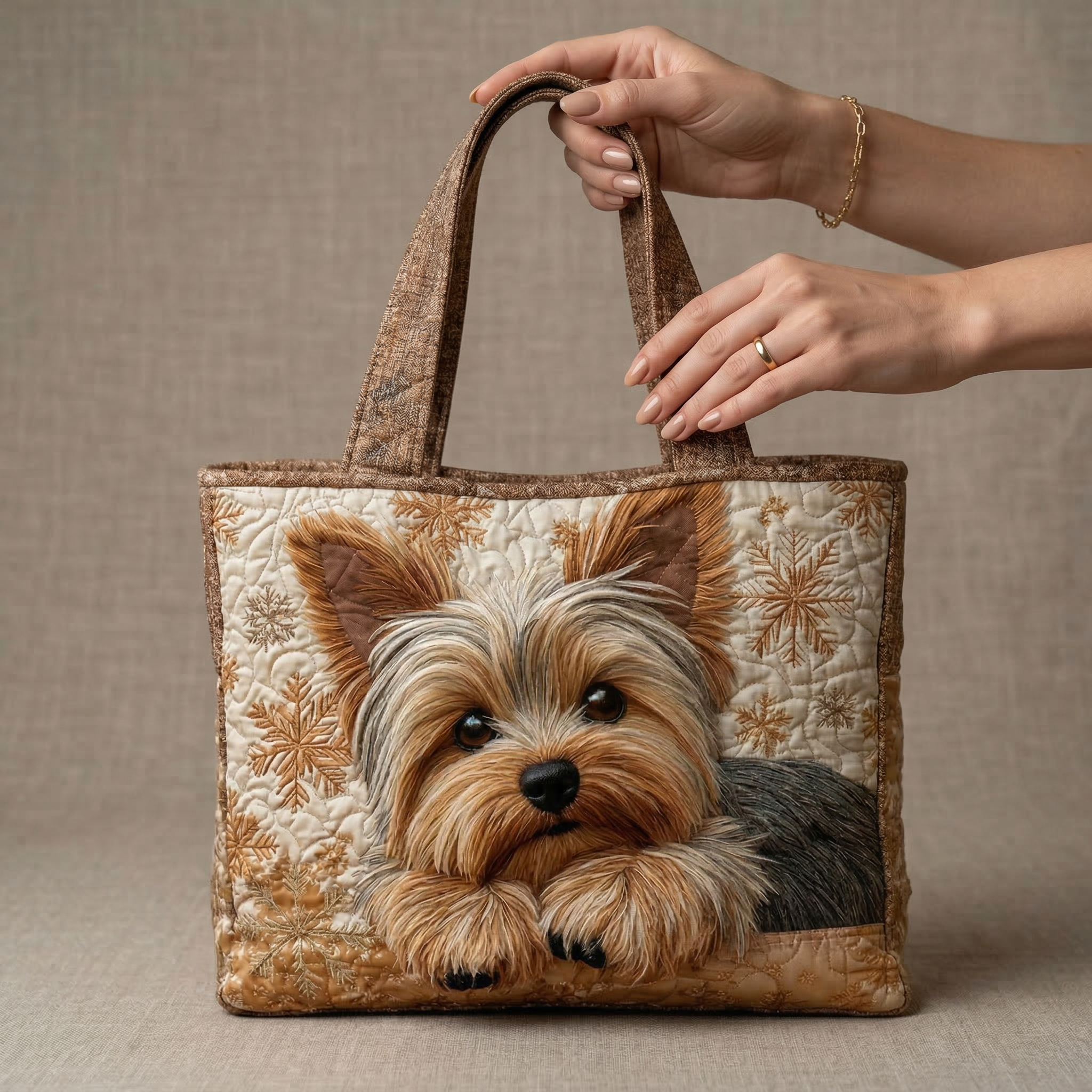 Yorkshire Adorable Sac Fait Main