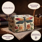 Gewatteerde make-uptas Zomerbries in detail: past in elke handtas, gewatteerd