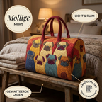 Sac de voyage matelassé Carlin Dodu en détail : léger, spacieux, matelassé