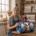 Lien de Maison Bruges avec le sac de voyage matelassé Épagneul Royal