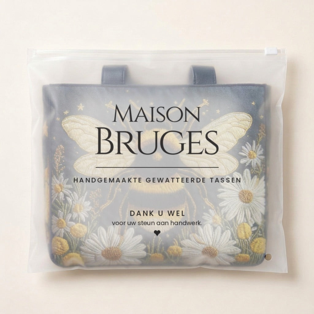 Étoile du Jardin Sac Fait Main dans sa pochette Maison Bruges