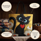 Marguerite & Ombre Sac Fait Main – détails : léger et spacieux, couches matelassées
