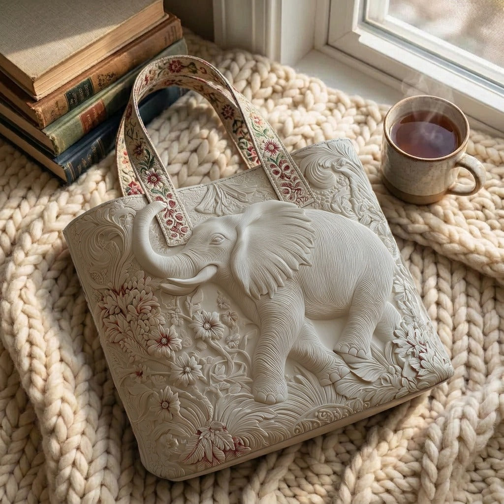 Doux Géant Sac Fait Main – sac sur un plaid tricoté avec un café près de la fenêtre