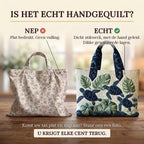Grâce des Mers Sac Fait Main : vrai matelassage ou impression plate