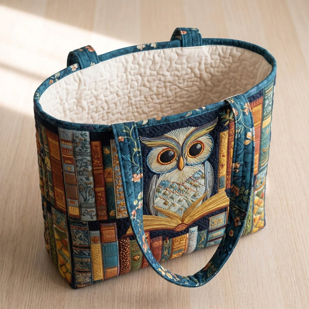 Sagesse & Encre Sac Fait Main – sac ouvert avec doublure matelassée