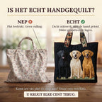 Trio Doré Sac Fait Main : vrai matelassage ou impression plate