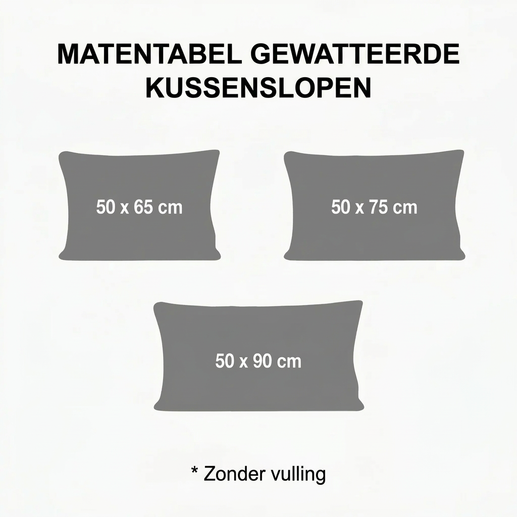 Pillowcase size guide