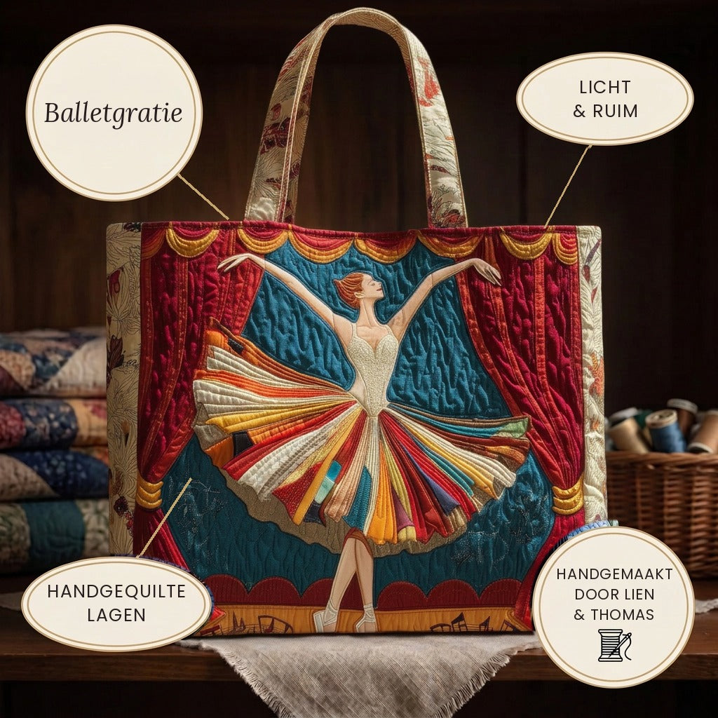 Grâce du Ballet Sac Matelassé – détails : léger et spacieux, couches matelassées