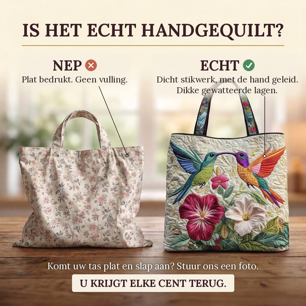 Fleur & Aile Sac Matelassé : vrai matelassage ou impression plate