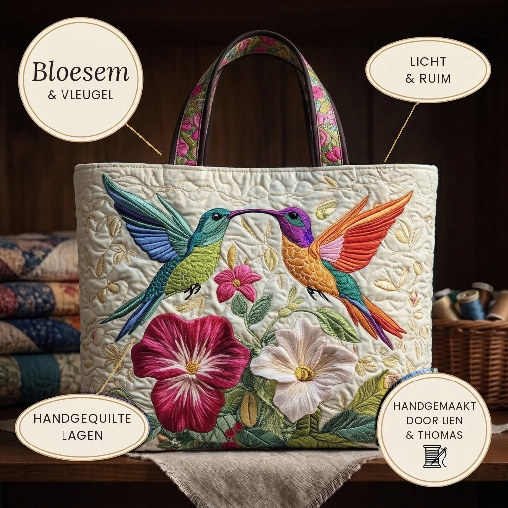 Fleur & Aile Sac Matelassé – détails : léger et spacieux, couches matelassées