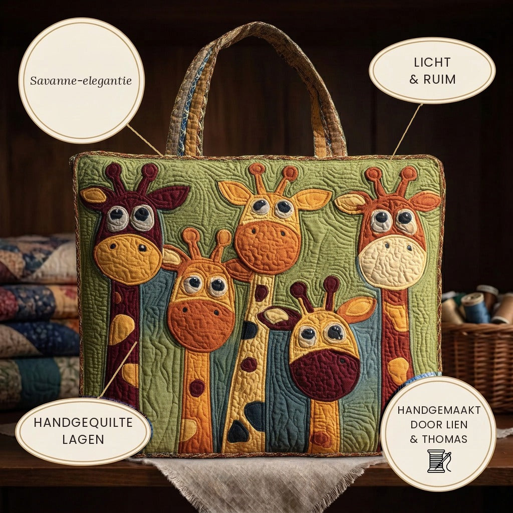 Élégance Savane Tote Bag Matelassé – détails : léger et spacieux, couches matelassées