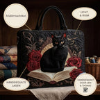 Chat de Minuit Sac Artisanal Matelassé – détails : léger et spacieux, couches matelassées