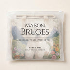 Chien Enchanté Sac Artisanal Matelassé dans sa pochette Maison Bruges
