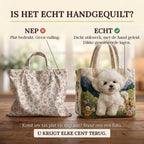 Chien Enchanté Sac Artisanal Matelassé : vrai matelassage ou impression plate