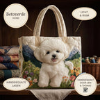 Chien Enchanté Sac Artisanal Matelassé – détails : léger et spacieux, couches matelassées