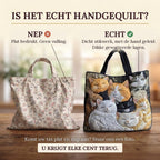Chatons Rêveurs Sac Artisanal Matelassé : vrai matelassage ou impression plate