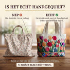 Classique Intemporel Tote Bag Matelassé : vrai matelassage ou impression plate