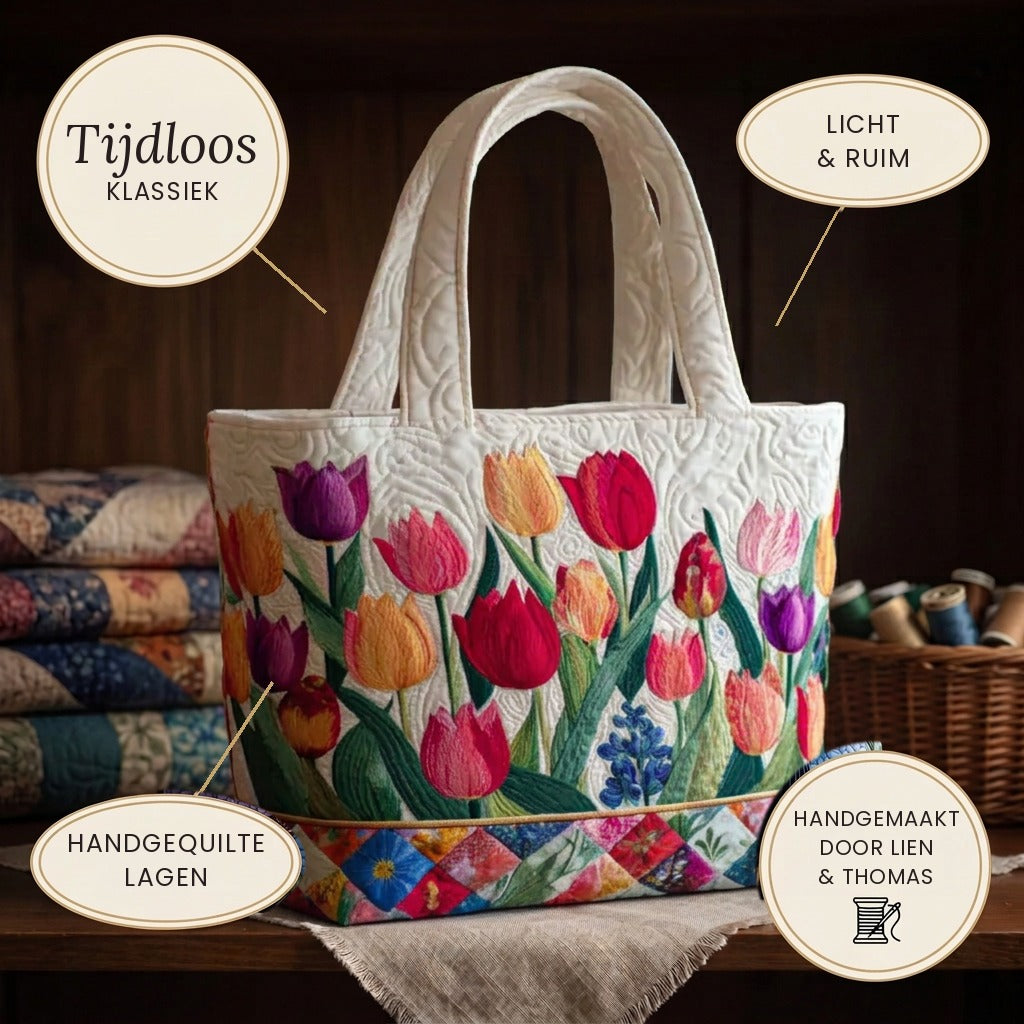 Classique Intemporel Tote Bag Matelassé – détails : léger et spacieux, couches matelassées
