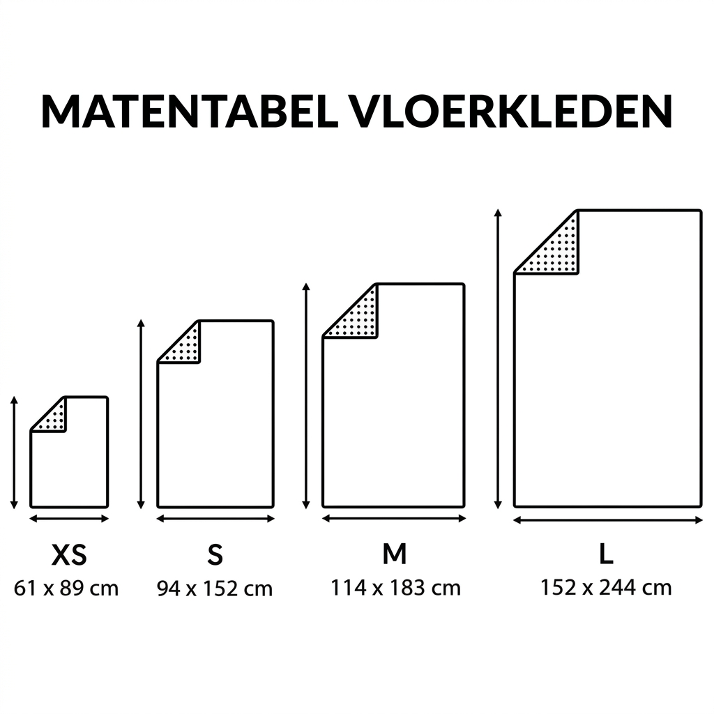 Rug size guide